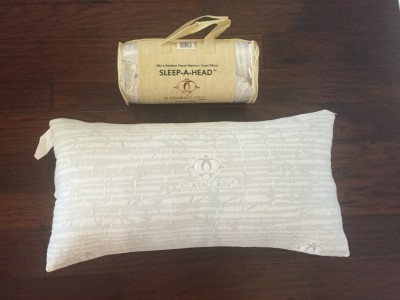 King-size pillow is shown out of package
