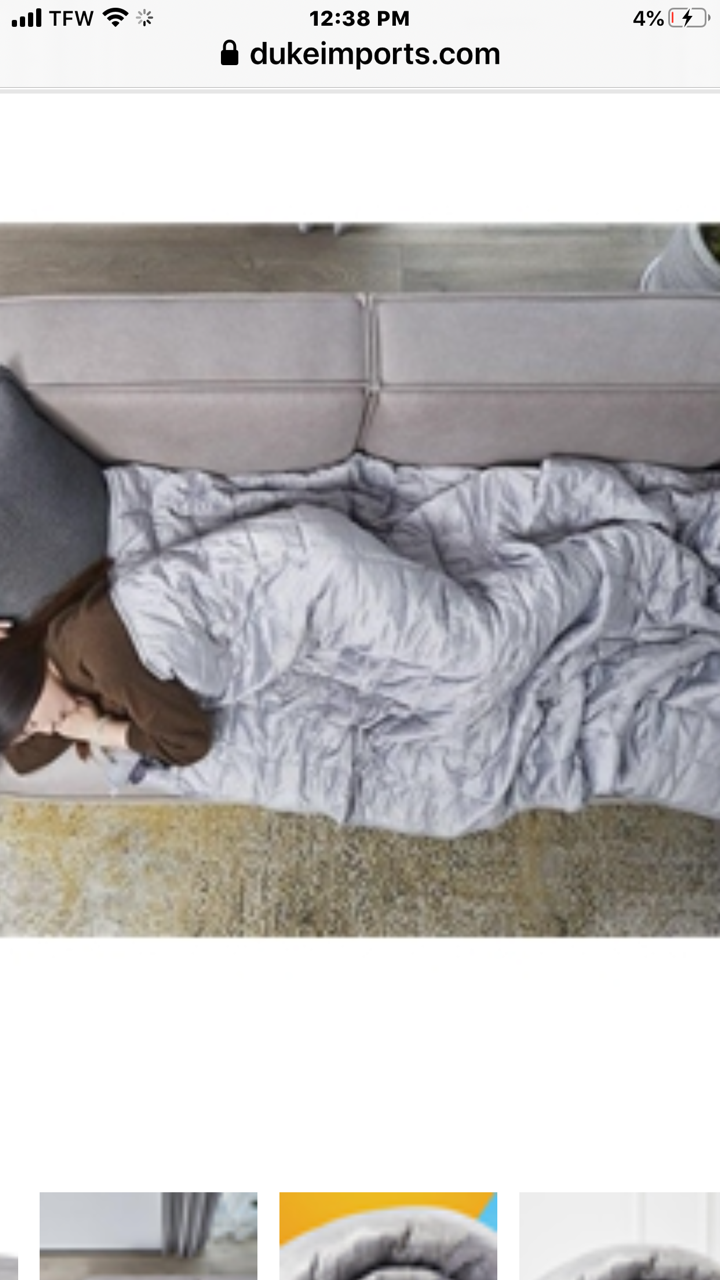 WEIGHTED BLANKETS J. R. Comfort Affordable Bedding